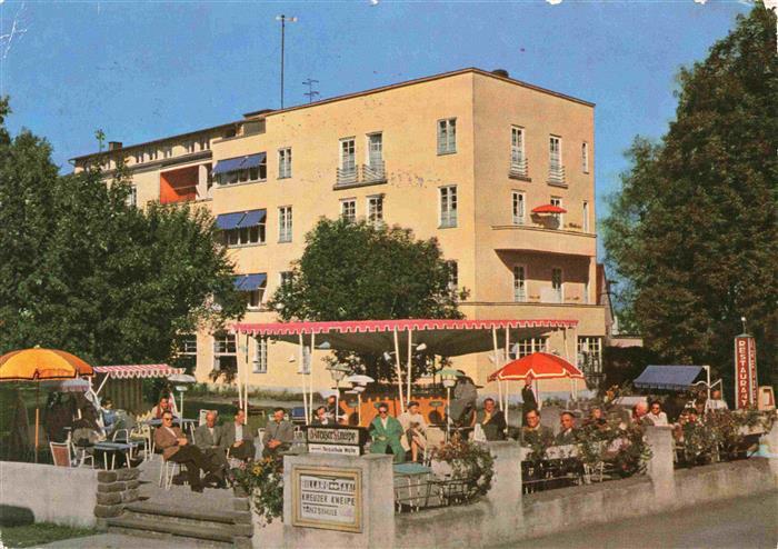 BAD WoeRISHOFEN Kurhotel Kreuzer Freiterrasse