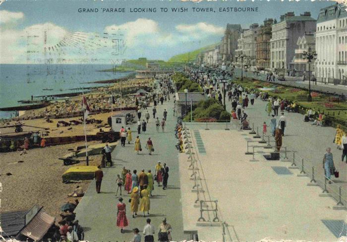 EASTBOURNE Sussex UK Grand Parade looking to Wish Tower