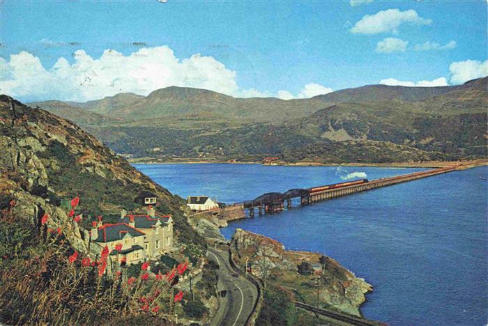 Barmouth Bridge and Cader Idris