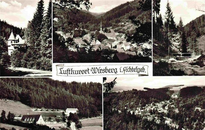 Wirsberg Kulmbach Bayern Panorama Teilansichten