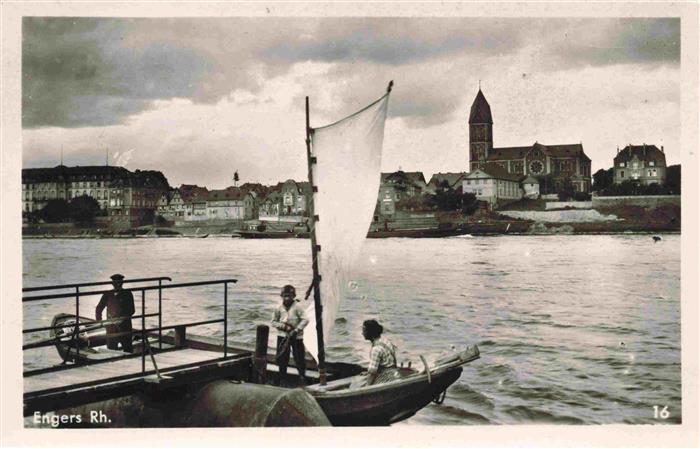 Engers Rhein Neuwied Rheinland-Pfalz Rheinpartie