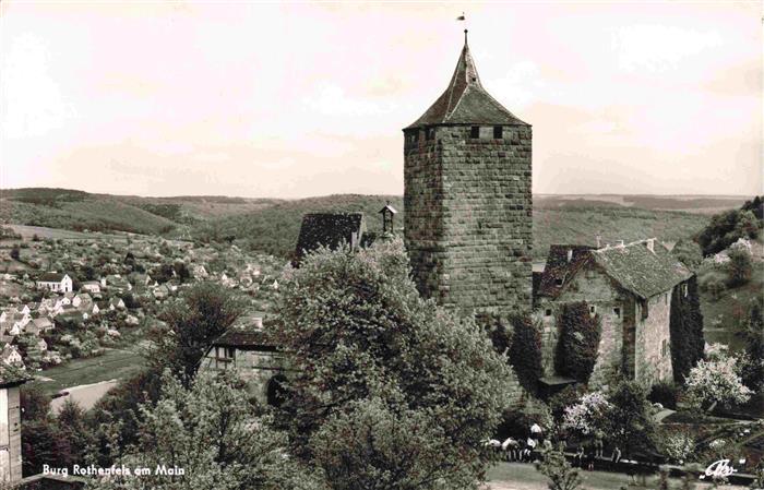 Rothenfels Unterfranken Burg Rothenfels am Main