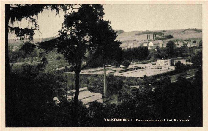 Valkenburg aan de Geul Limburg NL Panorama vanaf het Rotspark