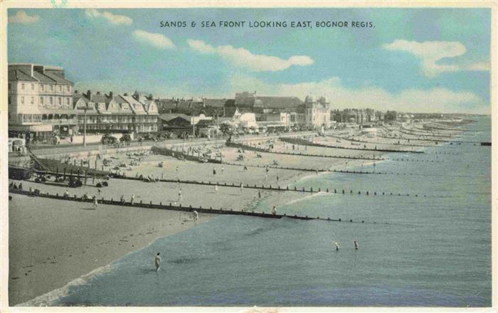 Bognor Regis UK Sands and sea front
