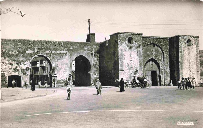 RABAT  Maroc Place de France Bab el Alou