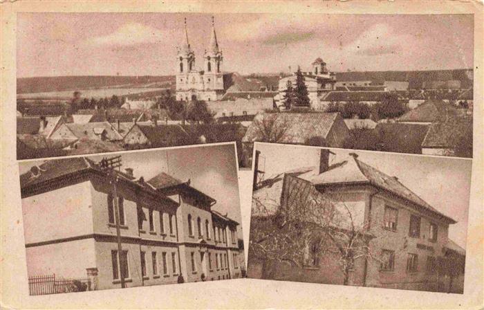 Zircroel Zirc HU Stadtbild mit Kirche Teilansichten