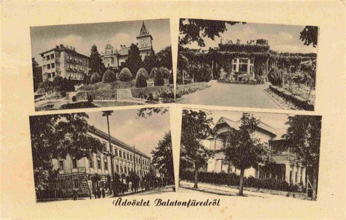Balatonfuered HU Teilansichten