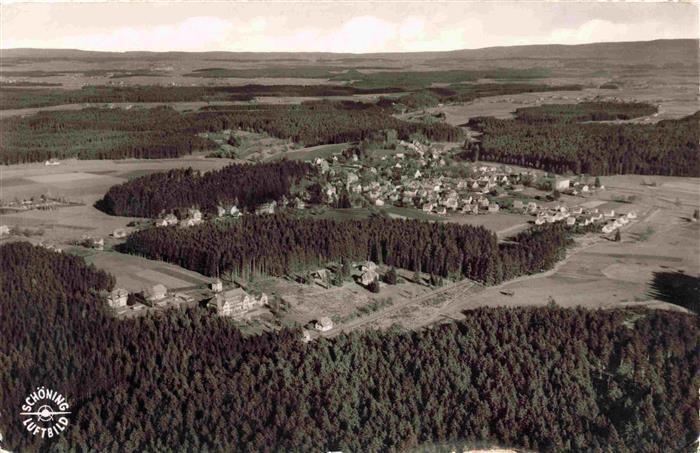 Koenigsfeld  Baden Schwarzwald BW Fliegeraufnahme