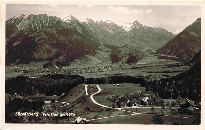 Buerserberg Vorarlberg AT Panorama