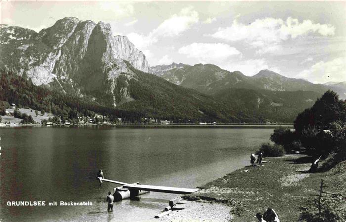 Grundlsee Steiermark AT mit Backenstein