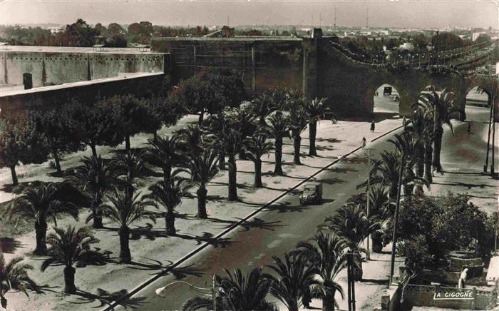 RABAT  Maroc Avenue Moulay Hassan et les trois portes