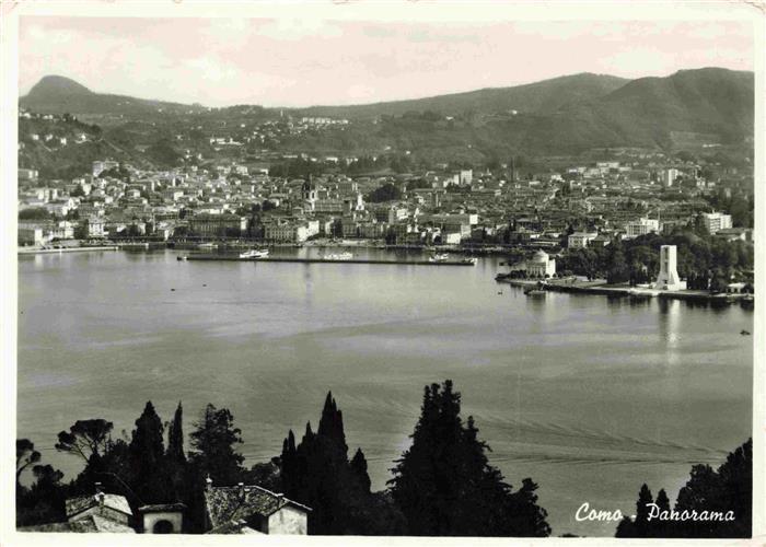 COMO  Lago di Como Lombardia IT Panorama