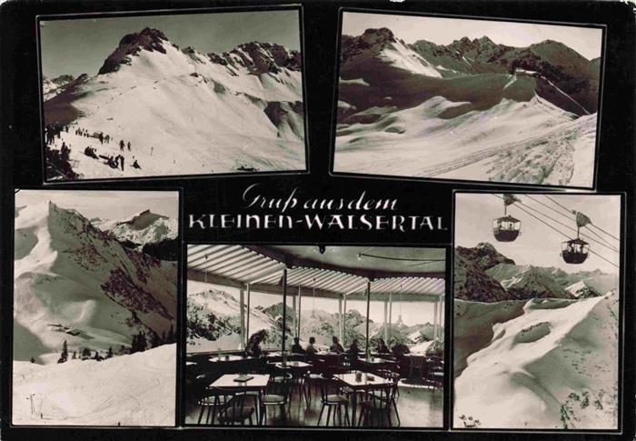 Riezlern Kleinwalsertal Vorarlberg Kanzelwandbahn Restaurant Panorama