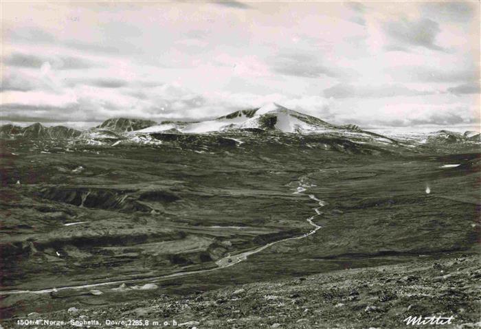 Dovre 2286m Norge Panorama