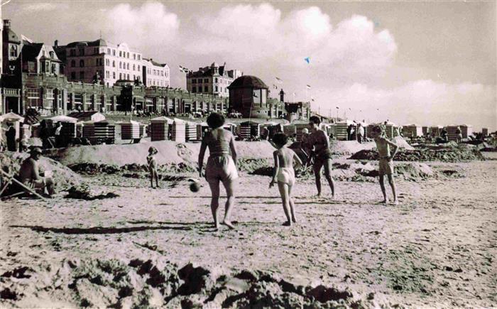 Borkum Nordseebad Strandpartie