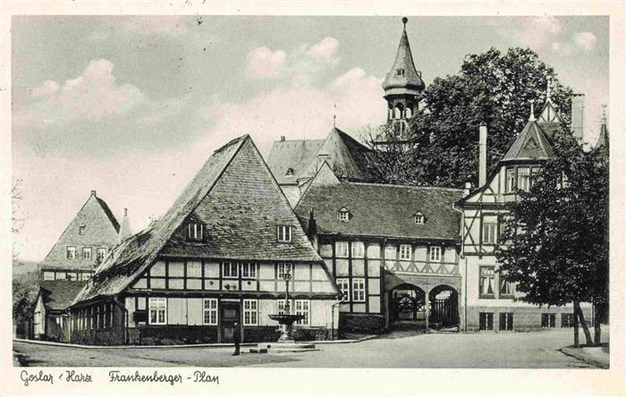 GOSLAR Harz Niedersachsen Frankenberger Plan