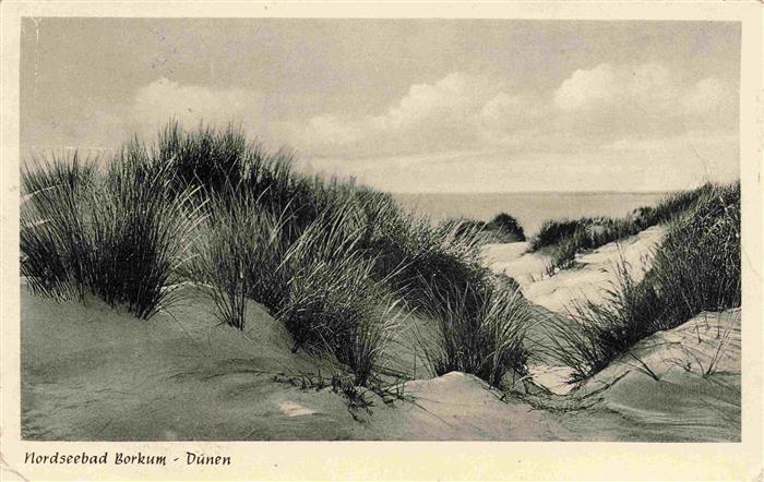 Borkum Nordseebad Duenen