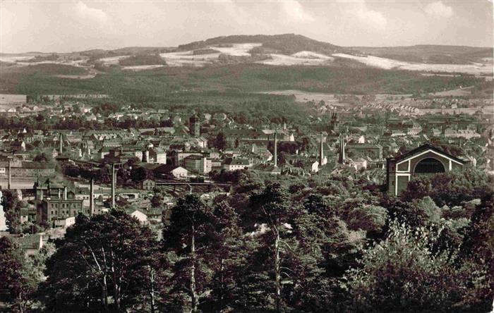 BAYREUTH Bayern Panorama mit Richard Wagner Festspielhaus
