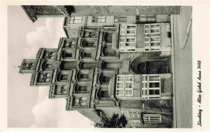 LueNEBURG  CITY Alter Giebel anno 1448