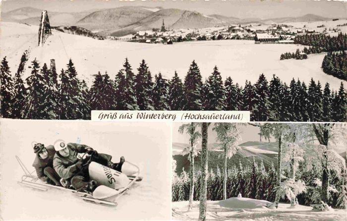Winterberg  Hochsauerland NRW Panorama Hotel Brinkmann Bobbahn