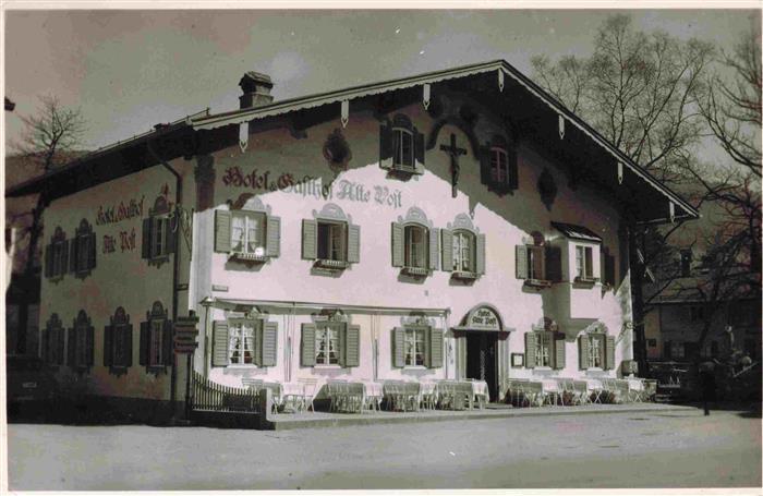 OBERAMMERGAU Bayern Hotel Gasthaus Alte Post