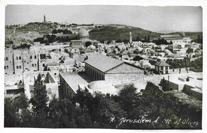 Jerusalem Yerushalayim Israel Mont of Olives