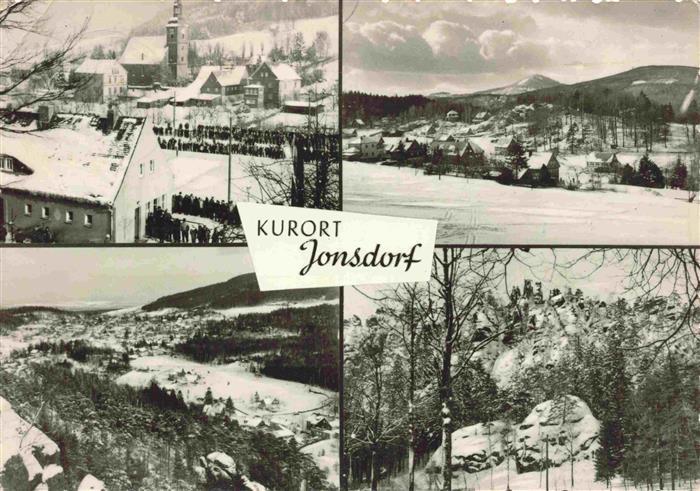 Jonsdorf Saechsische Schweiz Orts und Teilansichten