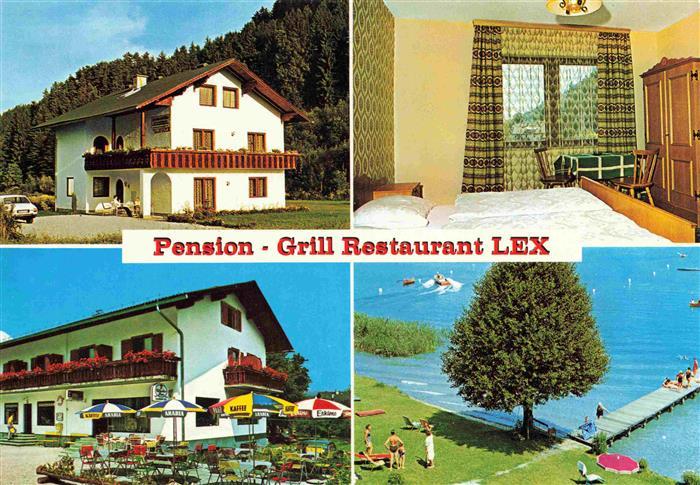 Maria Woerth Woerthersee Kaernten AT Pension Grill Restaurant Lex Zimmer Terrass