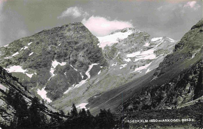 Ankogel 3263m Ankogelspitze Hohe Tauern Kaernten AT Adeckalm Panorama