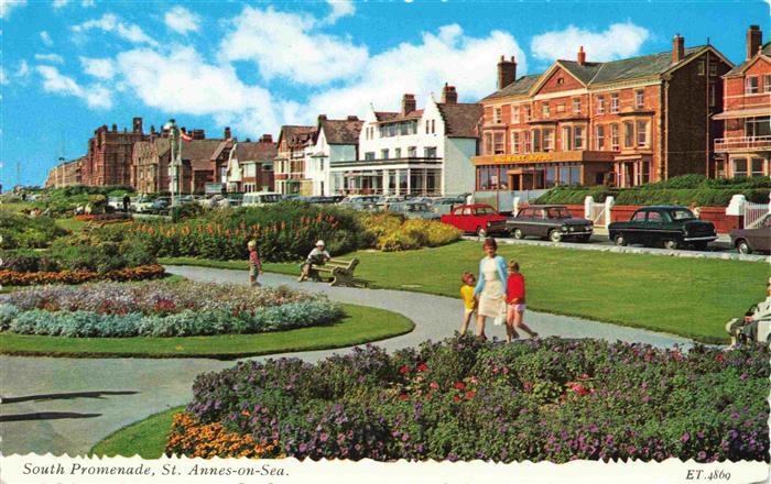St-Annes-on-the-Sea Lytham Lancashire UK South Promenade