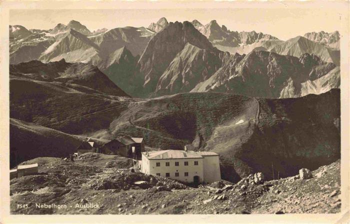 Nebelhorn 2224m Oberstdorf Bayern Bergstation Edmund Probsthaus