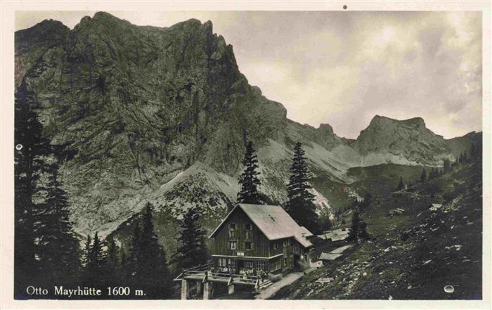 Otto-Mayr-Huette 1600m Tirol AT Panorama