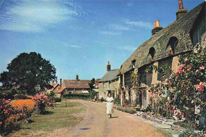 Calbourne Winkle Street Row of cottages