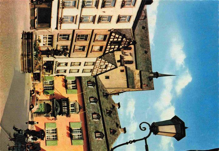 Cochem Kochem Mosel Marktplatz Brunnen