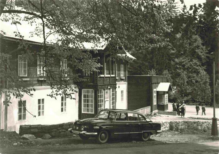 Jeseniky Jesenik Freiwaldau CZ Karlova Studanka pod Pradedem Hotel Hubertus