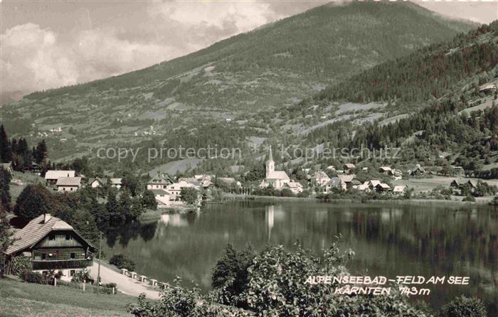 Feld am See Kaernten AT Alpenseebad Panorama