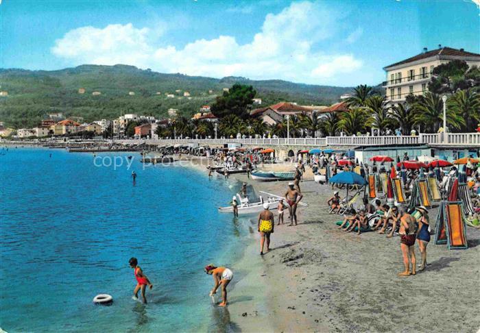 Diano Marina Liguria IT La spiaggia Strand Riviera dei fiori