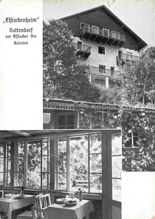 Sattendorf Ossiachersee Kaernten AT Elfriedenheim