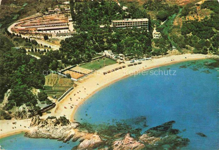 LLORET DE MAR Costa Brava ES Hotel Santa Marta Playa de Santa Cristina Fliegerau