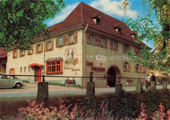 Kandern Baden BW Gasthaus zur Weserei