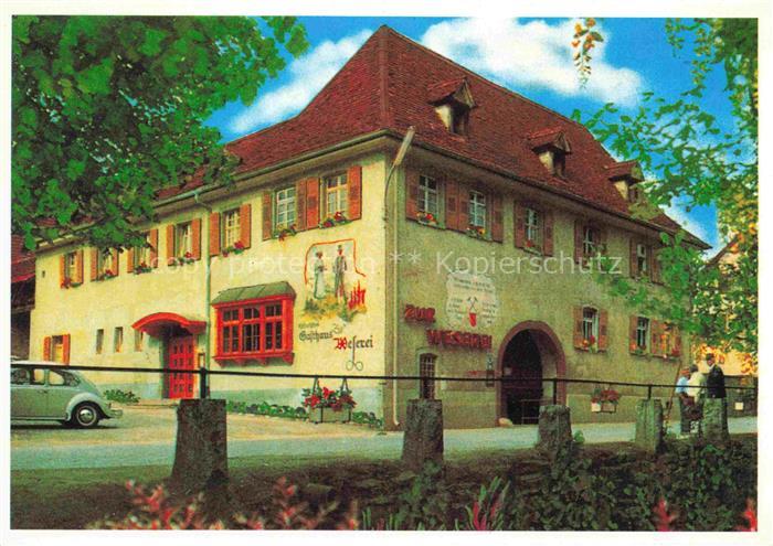 Kandern Baden BW Historisches Gasthaus zur Weserei