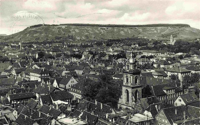 HEILBRONN Neckar Panorama mit Wartberg
