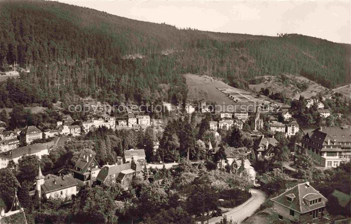 WILDBAD Schwarzwald Panorama