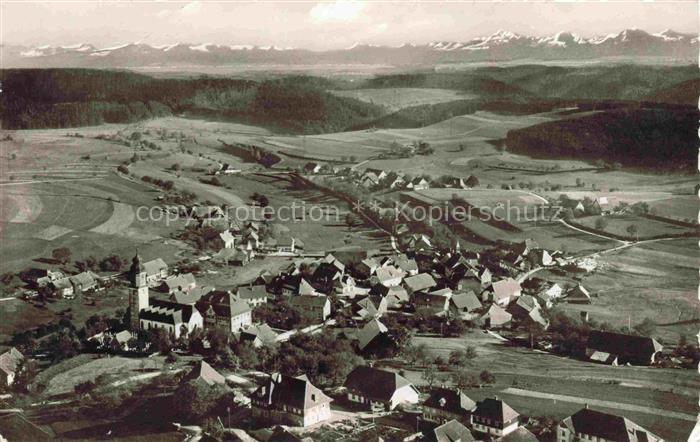 Grafenhausen Schwarzwald Fliegeraufnahme