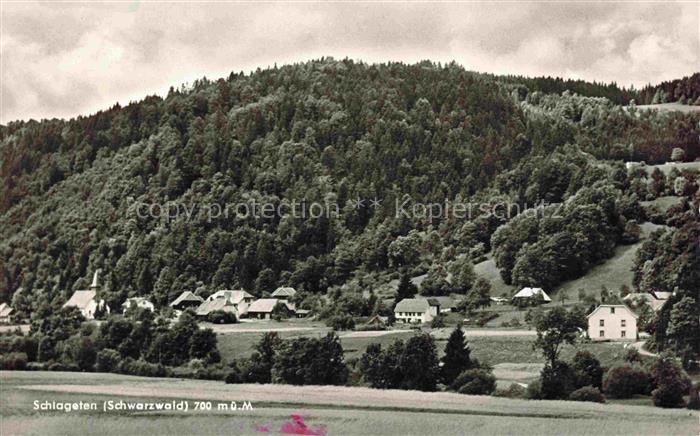 Schlageten St Blasien Schwarzwald Panorama