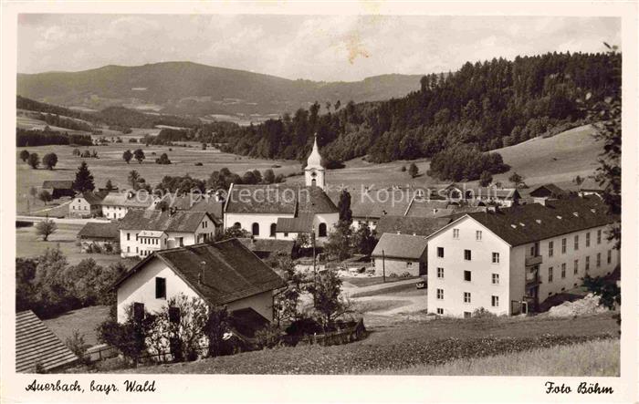 Auerbach Deggendorf Panorama Kirche