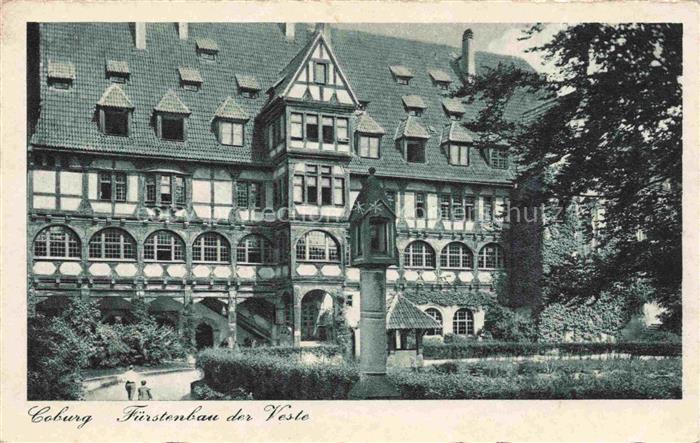 Coburg Bayern Fuerstenbau der Veste