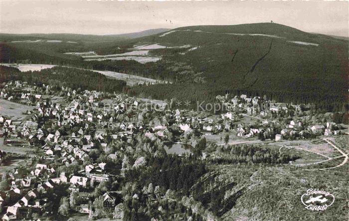 Braunlage Harz mit Wurmberg Fliegeraufnahme