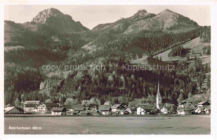 Bayrischzell Bayrisch Zell Panorama