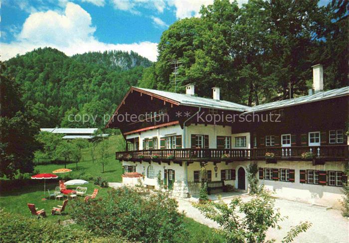 BERCHTESGADEN Bayern Landsitz Dietfeldhaus